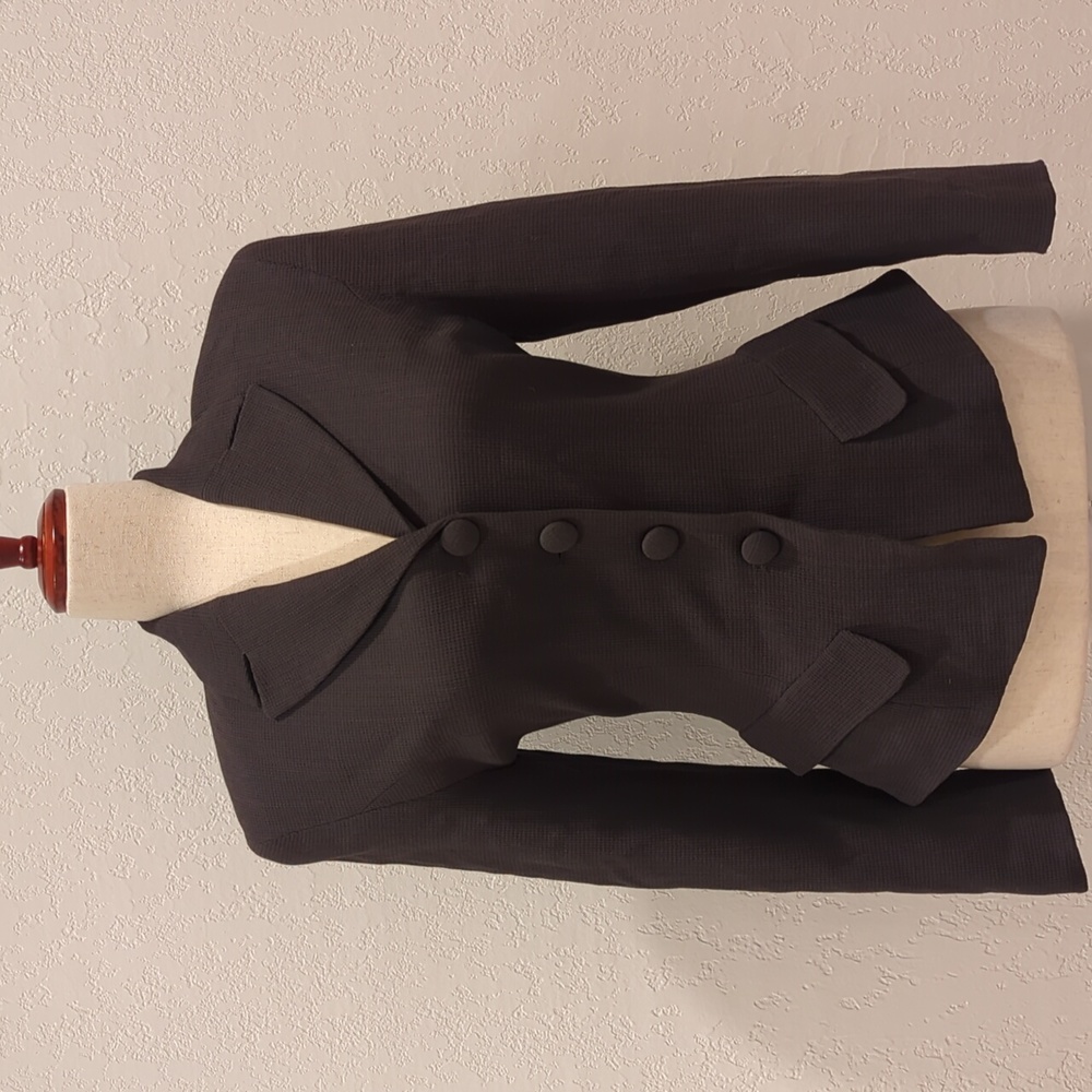 Bebe Grey Wool Blazer (US2)